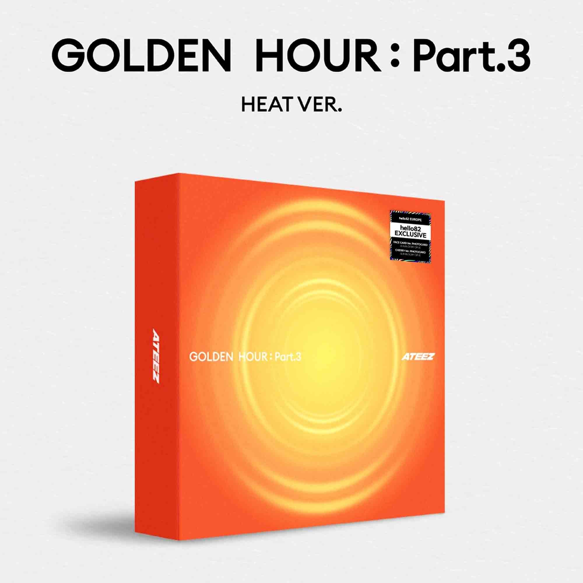 ATEEZ GOLDEN HOUR part.3 CD セット ATEEZ GOLDEN HOUR part.3 CD セット Signed] ATEEZ - GOLDEN